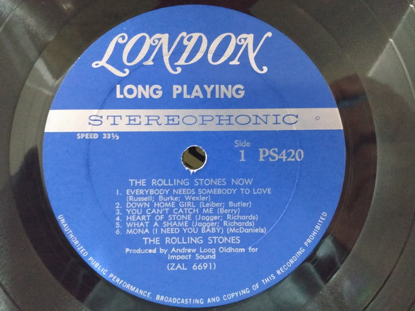 The Rolling Stones : The Rolling Stones, Now! (LP, Album, All)