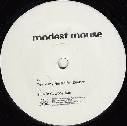 Modest Mouse : Too Many Fiestas For Rueben (7", Single)