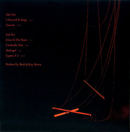 Rush : A Farewell To Kings (LP, Album, Gat)