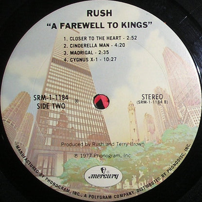 Rush : A Farewell To Kings (LP, Album, Gat)