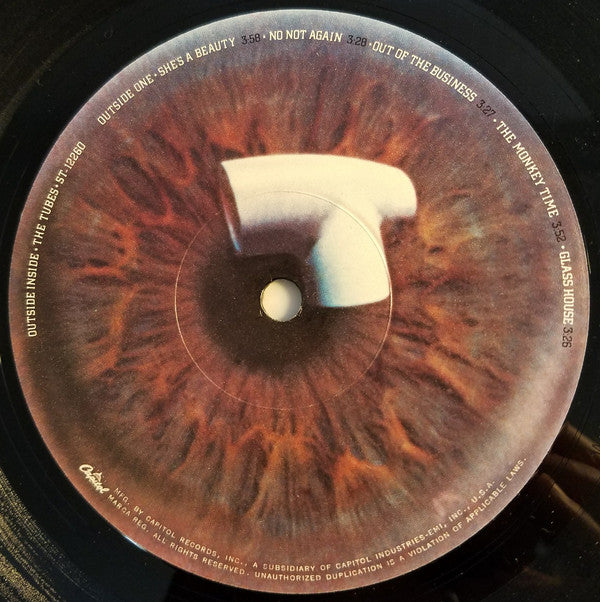 The Tubes : Outside Inside (LP, Album, Jac)