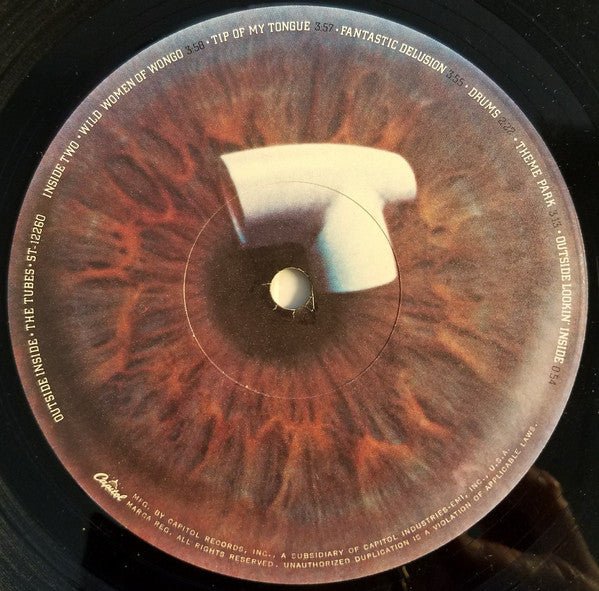 The Tubes : Outside Inside (LP, Album, Jac)