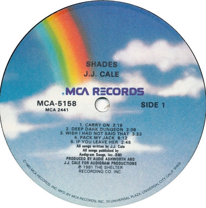 J.J. Cale : Shades (LP, Album)