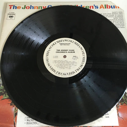 Johnny Cash : The Johnny Cash Children's Album (LP, Promo)