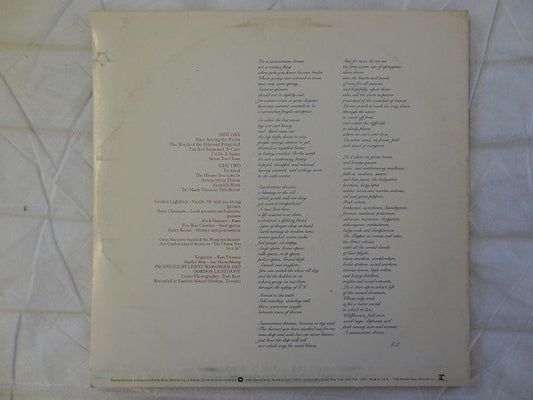 Gordon Lightfoot : Summertime Dream (LP, Album, Pit)