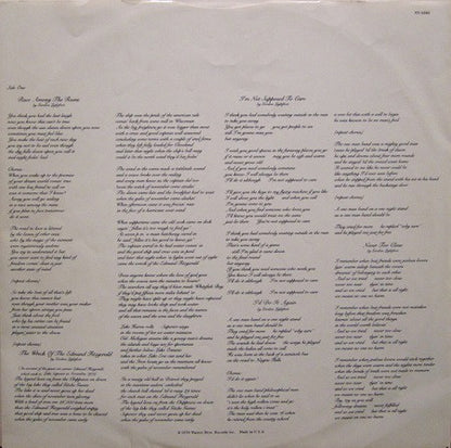 Gordon Lightfoot : Summertime Dream (LP, Album, Pit)