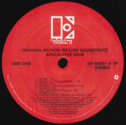 Carmine Coppola & Francis Coppola* : Apocalypse Now - Original Motion Picture Soundtrack (2xLP, Album, SP )