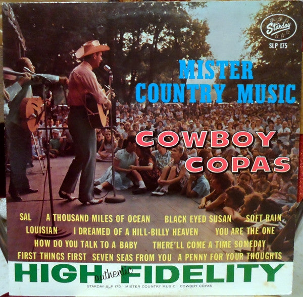 Cowboy Copas : Mister Country Music (LP, Album)