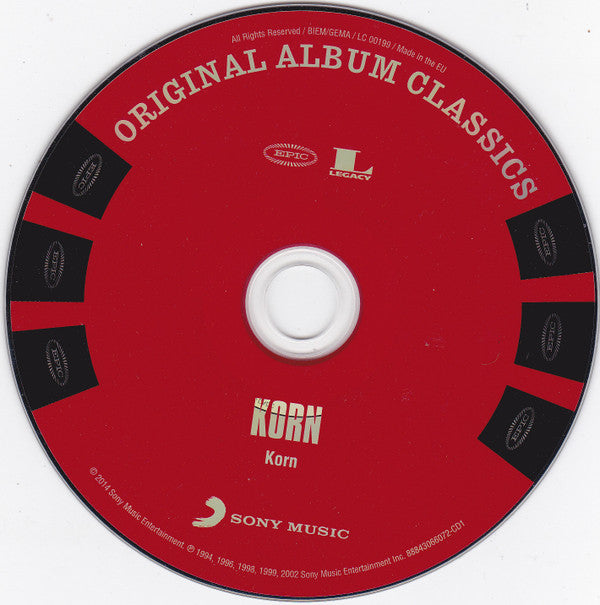 Korn : Original Album Classics (5xCD, Album, RE + Box, Comp)
