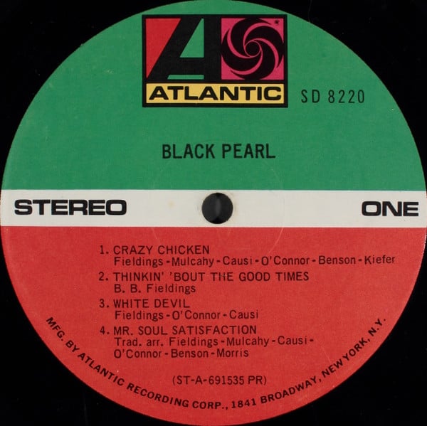 Black Pearl (9) : Black Pearl (LP, Album, PR)