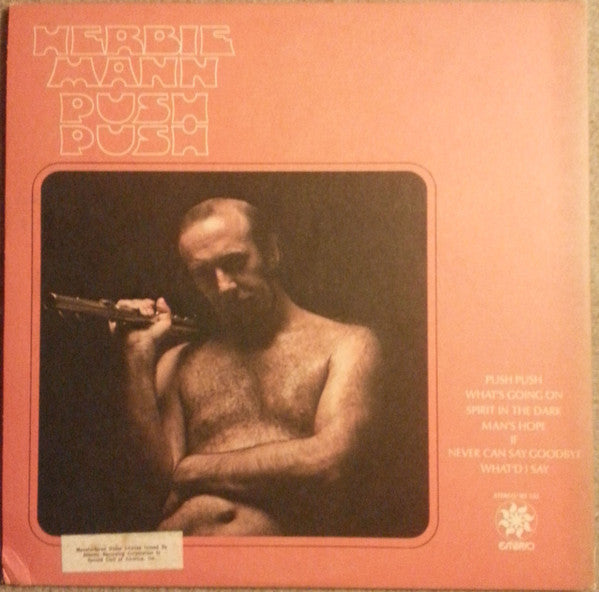 Herbie Mann : Push Push (LP, Album, Club, PR )