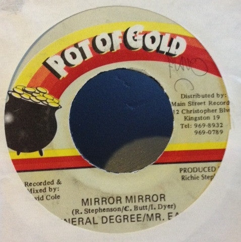 General Degree / Mr. Easy : Mirror Mirror (7")