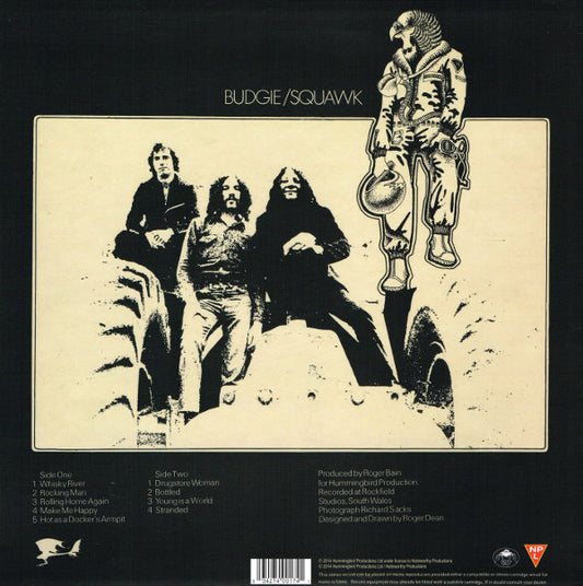 Budgie : Squawk (LP, Album, RE)
