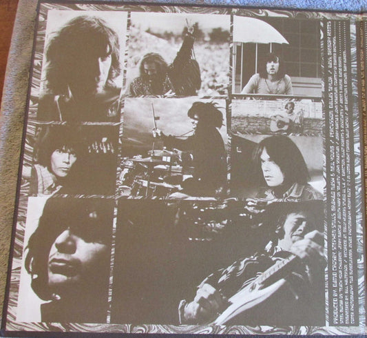 Crosby, Stills, Nash & Young : Déjà Vu (LP, Album, Club, Pre)