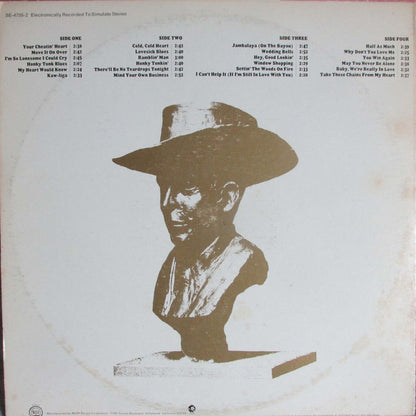 Hank Williams : 24 Of Hank Williams' Greatest Hits (2xLP, Comp, Ric)