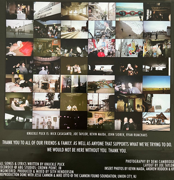 Knuckle Puck (3) : While I Stay Secluded (12", EP, Ora)