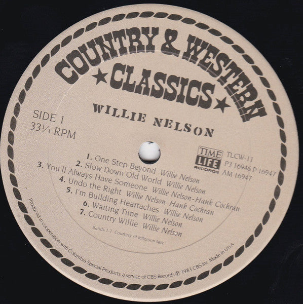 Willie Nelson : Country & Western Classics (3xLP, Comp + Box)