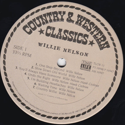 Willie Nelson : Country & Western Classics (3xLP, Comp + Box)