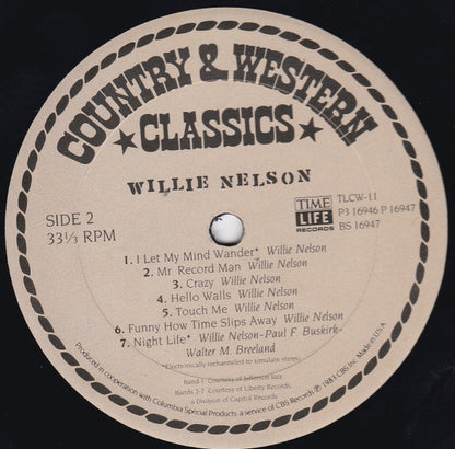 Willie Nelson : Country & Western Classics (3xLP, Comp + Box)