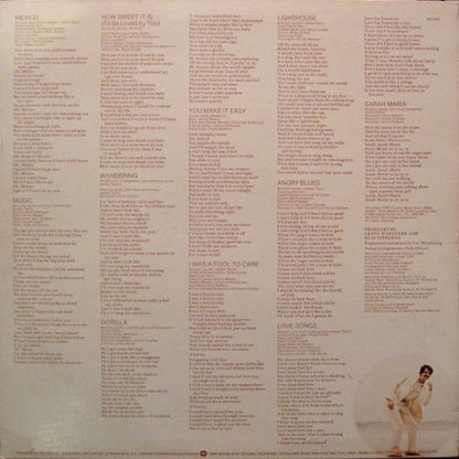 James Taylor (2) : Gorilla (LP, Album, Pit)