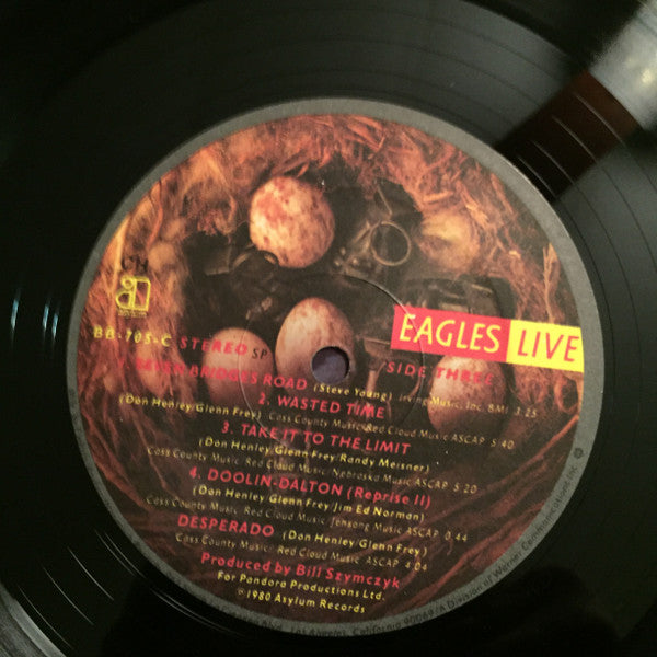 Eagles : Eagles Live (2xLP, Album, Club, Col)