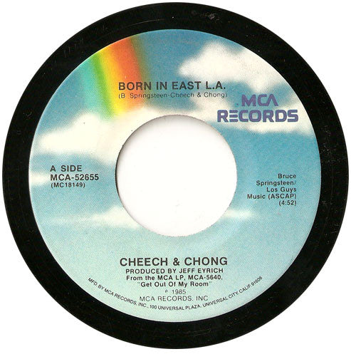 Cheech & Chong : Born In East L.A. (7", Single)