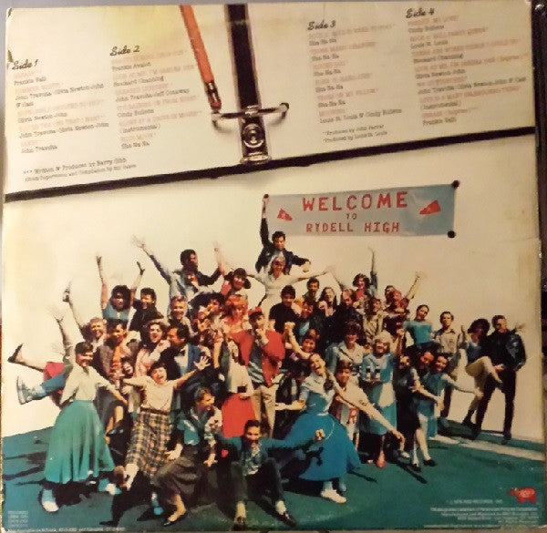 Various : Grease (The Original Soundtrack From The Motion Picture) (2xLP, Album, San)