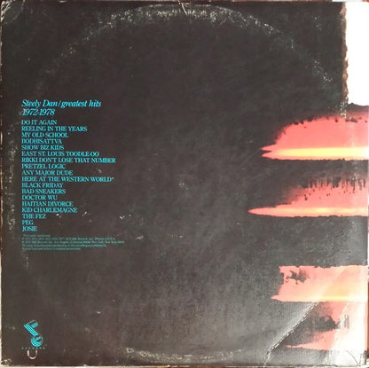 Steely Dan : Greatest Hits (2xLP, Comp, Kee)