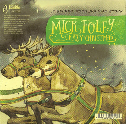 Mick Foley : Crazy Christmas (7", RSD, Ltd, Whi)