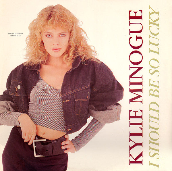 Kylie Minogue : I Should Be So Lucky  (12", Maxi)