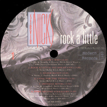Stevie Nicks : Rock A Little (LP, Album, Spe)