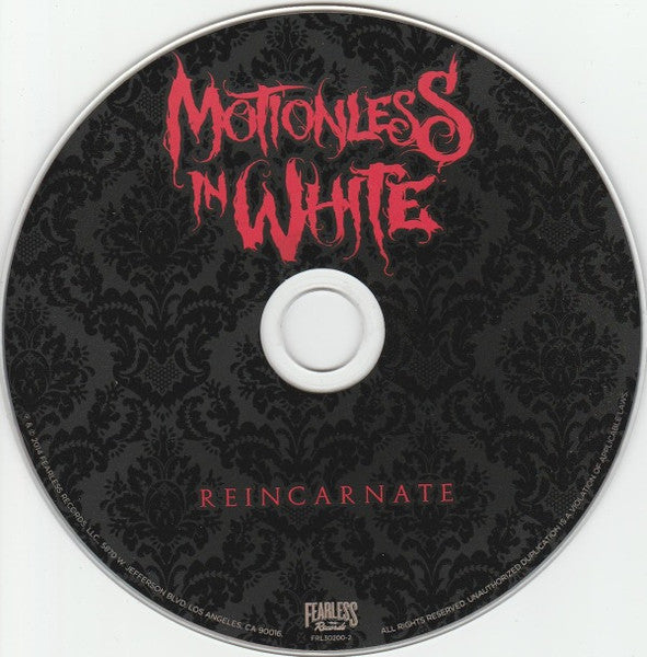 Motionless In White : Reincarnate (CD, Album, Dig)