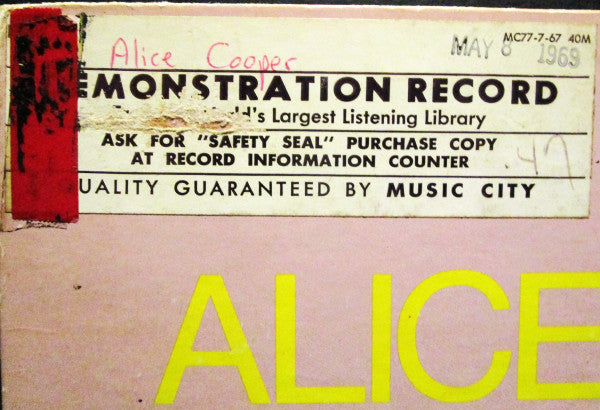 Alice Cooper : Pretties For You (LP, Album, San)