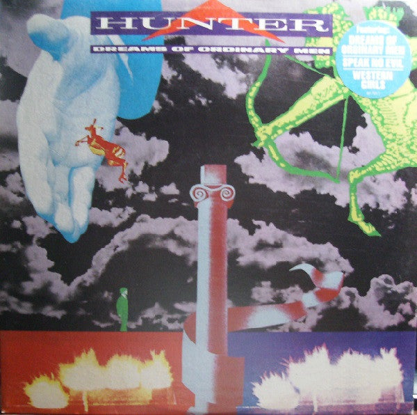 Hunter (8) : Dreams Of Ordinary Men (LP, Album, Promo)