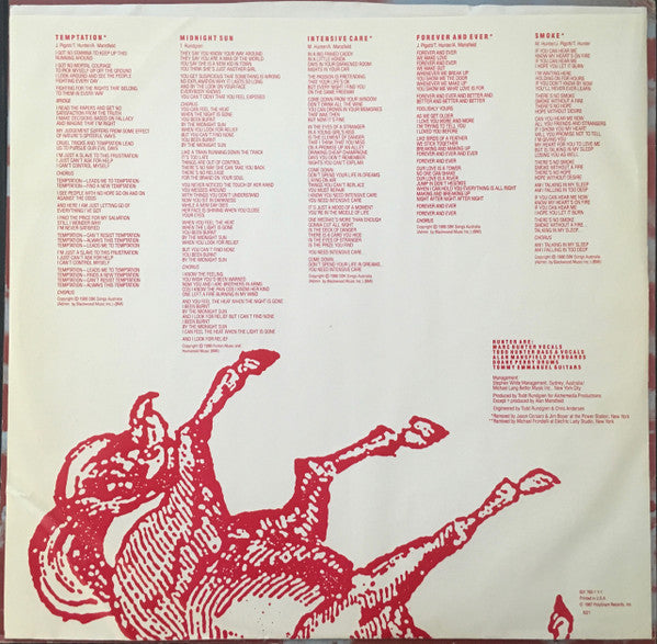 Hunter (8) : Dreams Of Ordinary Men (LP, Album, Promo)