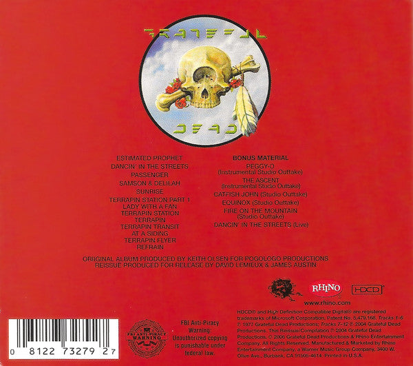 Grateful Dead* : Terrapin Station (HDCD, Album, RE, RM, Dig)