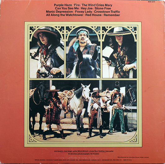 The Jimi Hendrix Experience : Smash Hits (LP, Comp, Club)