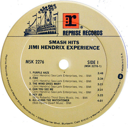 The Jimi Hendrix Experience : Smash Hits (LP, Comp, Club)