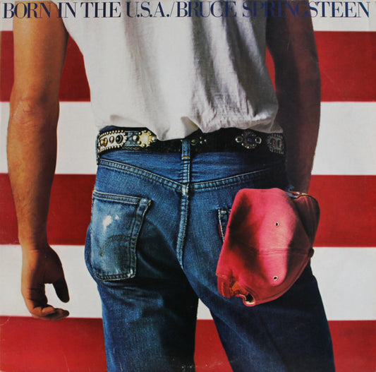 Bruce Springsteen : Born In The U.S.A. (LP, Album, Pit)