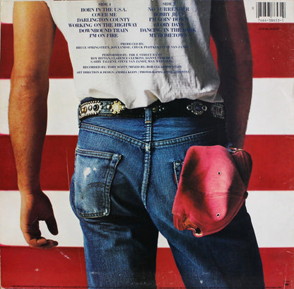 Bruce Springsteen : Born In The U.S.A. (LP, Album, Pit)