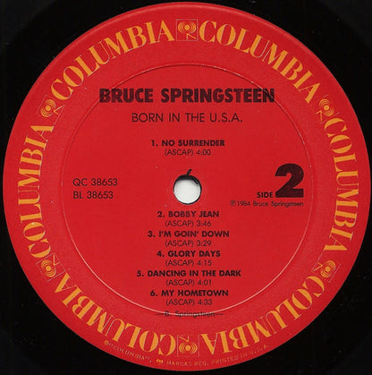 Bruce Springsteen : Born In The U.S.A. (LP, Album, Pit)