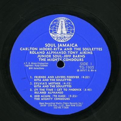 Carlton Moore : Soul Jamaica (LP, Comp)