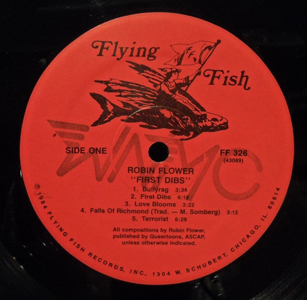 Robin Flower : 1st Dibs (LP, Album)