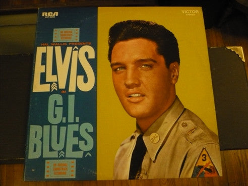 Elvis Presley : G.I. Blues (LP, Album, RE)