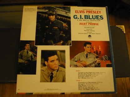 Elvis Presley : G.I. Blues (LP, Album, RE)