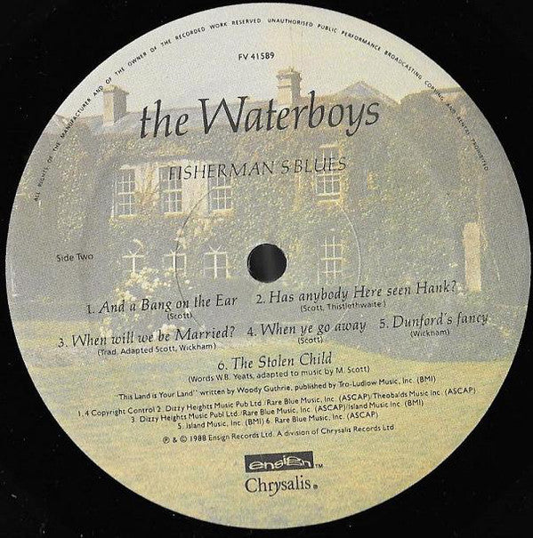 The Waterboys : Fisherman's Blues (LP, Album)