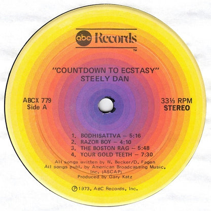 Steely Dan : Countdown To Ecstasy (LP, Album, RP)