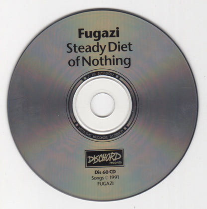 Fugazi : Steady Diet Of Nothing (CD, Album, RE, RP, MAY)