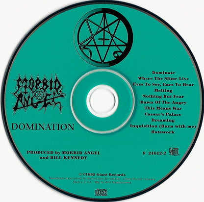 Morbid Angel : Domination (CD, Album, RE)