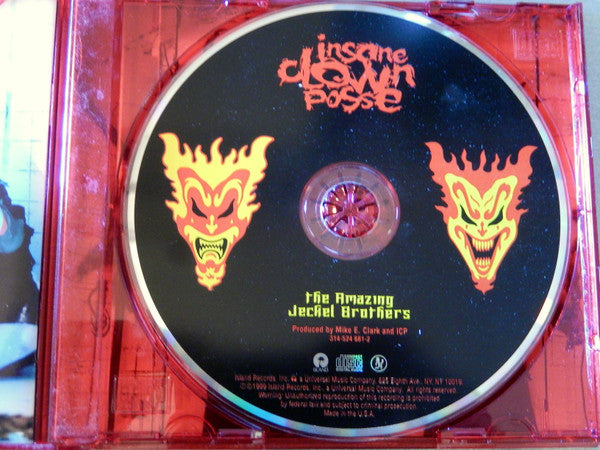 Insane Clown Posse : The Amazing Jeckel Brothers (CD, Album, RE, Jac)